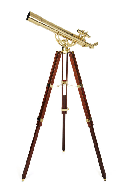 Ambassador 80 AZ Brass Telescope