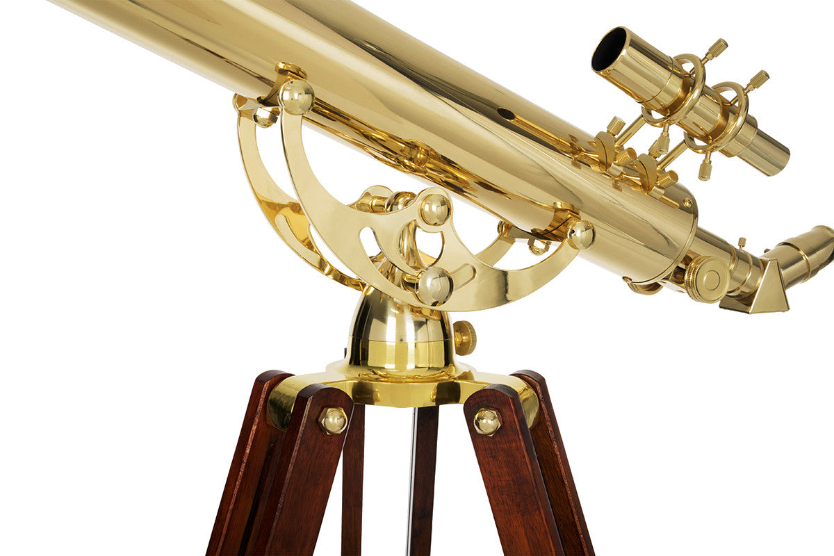 Ambassador 80 AZ Brass Telescope