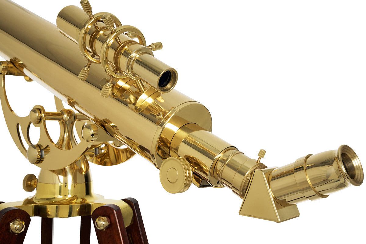Ambassador 80 AZ Brass Telescope