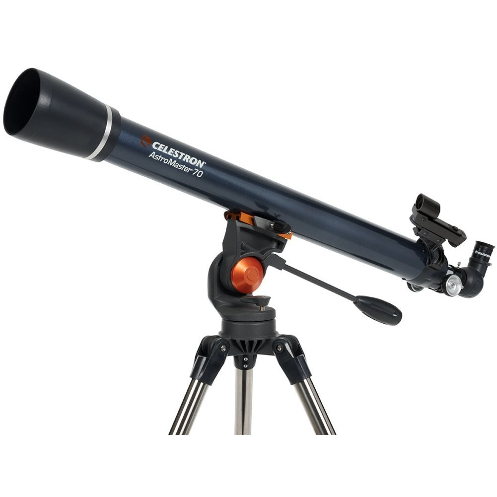 Celestron AstroMaster 70AZ Refractor Telescope complete telescope and tripod
