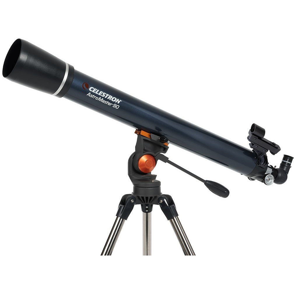 Celestron AstroMaster 90AZ Refractor Telescope complete telescope and tripod