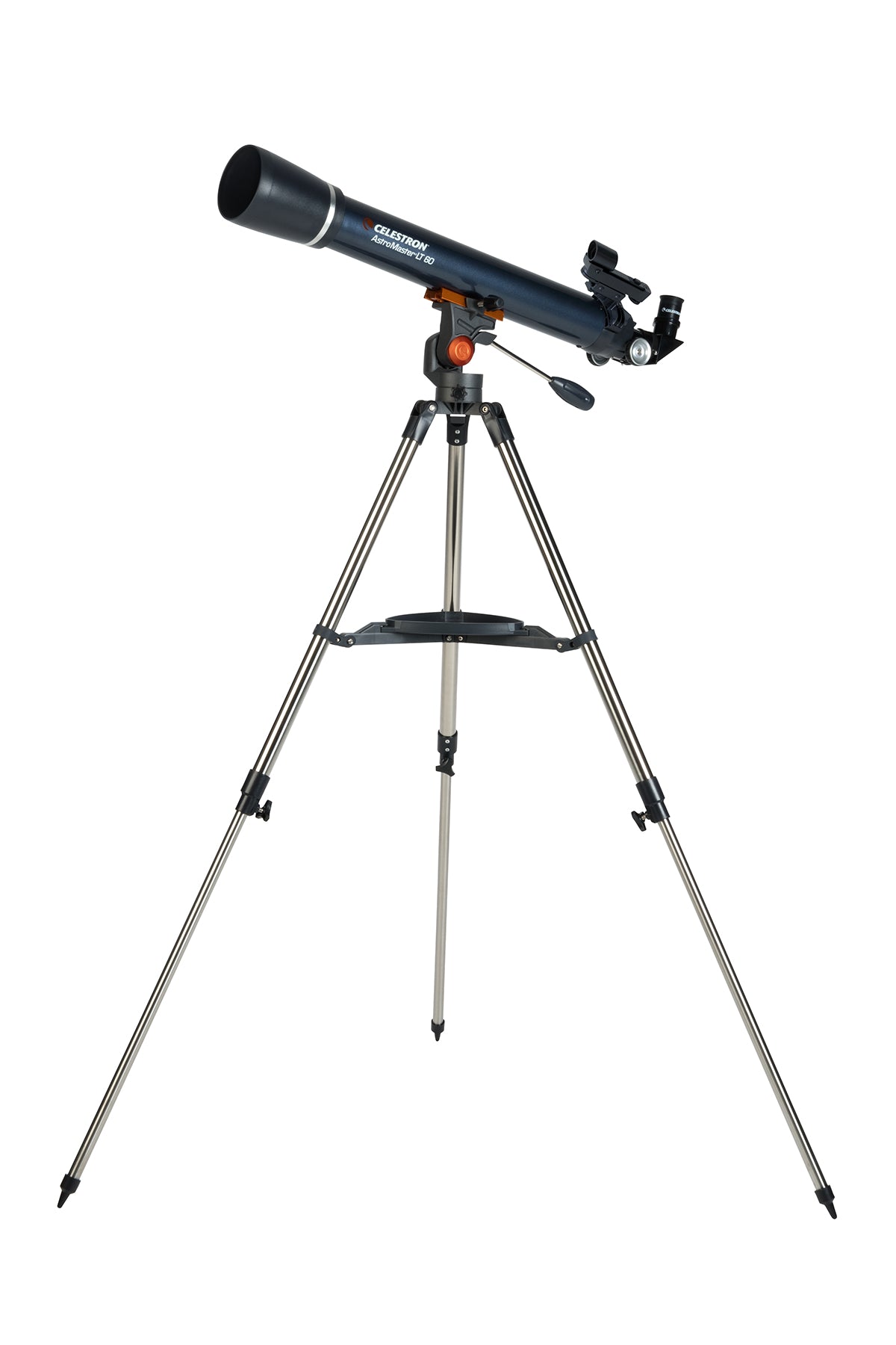 AstroMaster LT 60AZ manual altazimuth mount and steel tripod