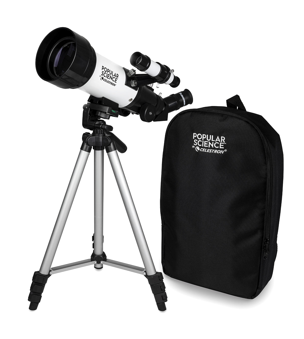 Popular Science by Celestron Travel Scope 70 Portable Telescope