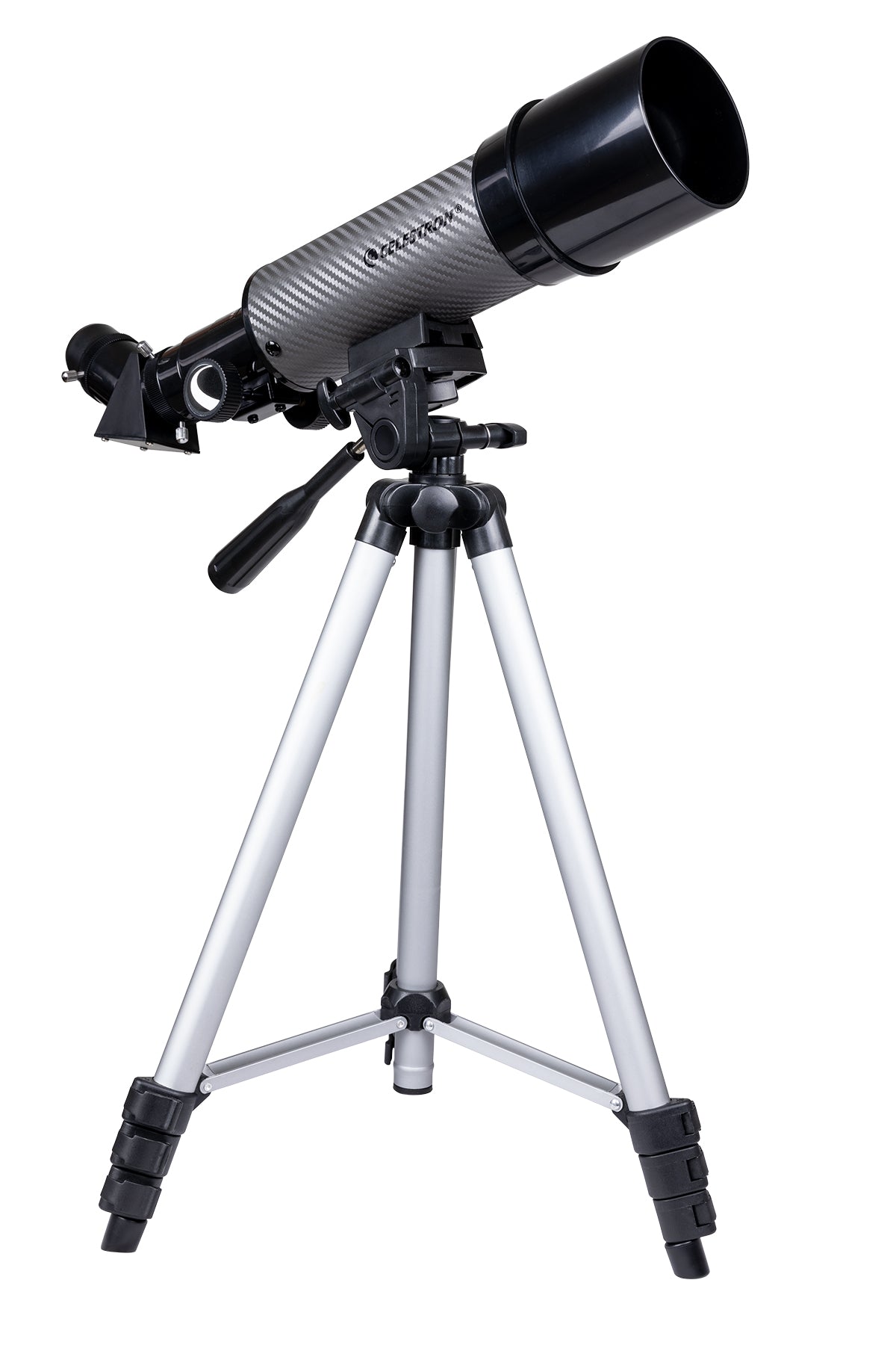 Travel Scope 60 DX optical tube and mount detail