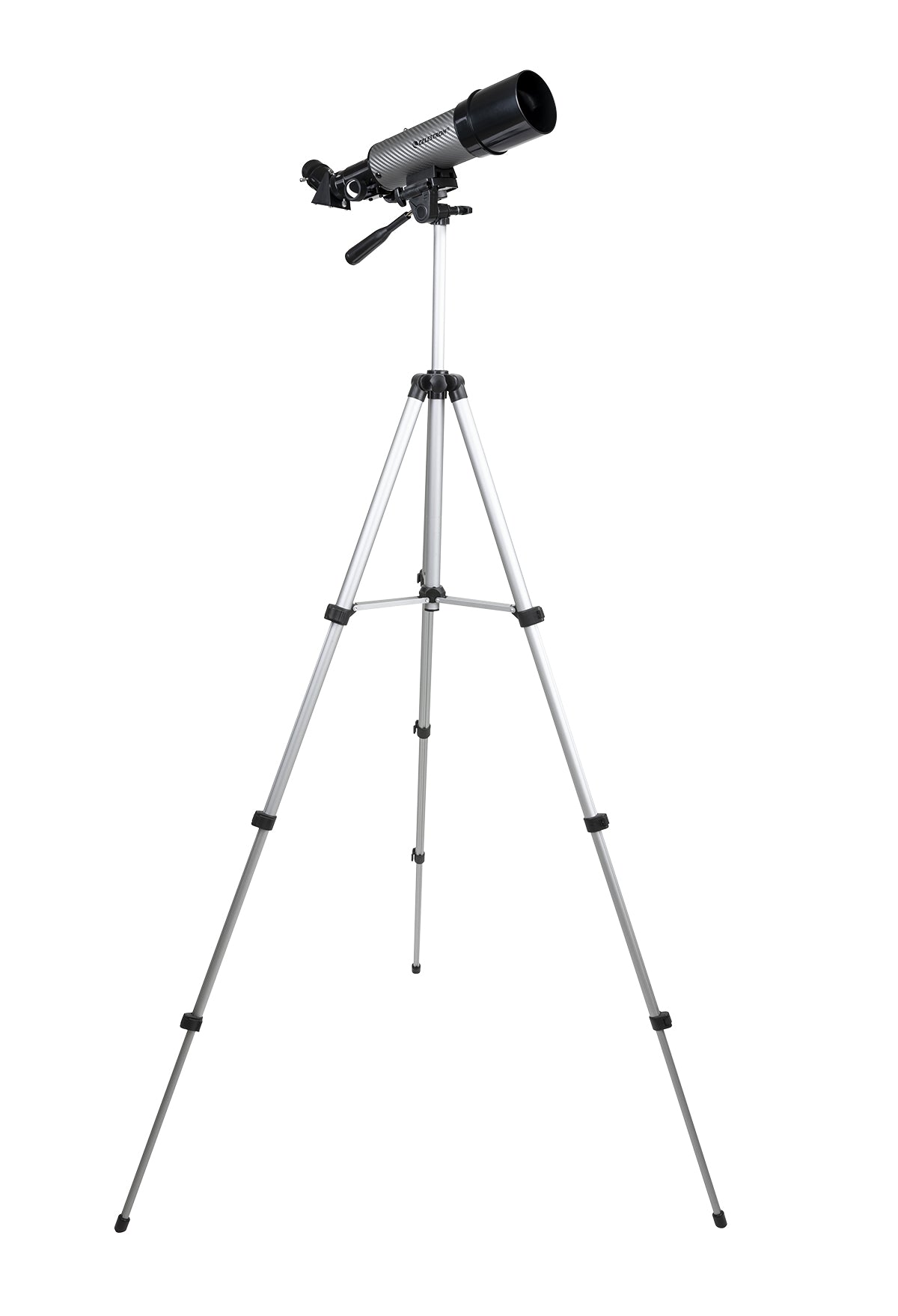 Travel Scope 60 DX tripod and accessory arrangement