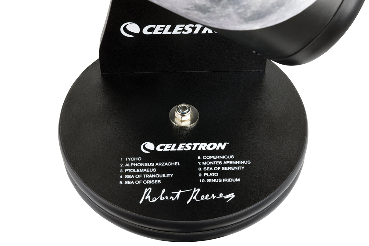 FirstScope Moon Signature Series portable first telescope detail