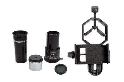 PowerSeeker 127AZ with Phone Adapter and Moon Filter