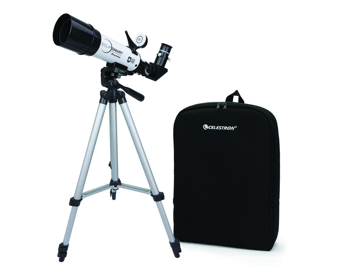 EclipSmart Travel Solar Scope 50 Refractor Telescope