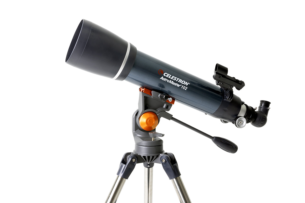 Celestron AstroMaster 102AZ Refractor Telescope complete telescope and tripod