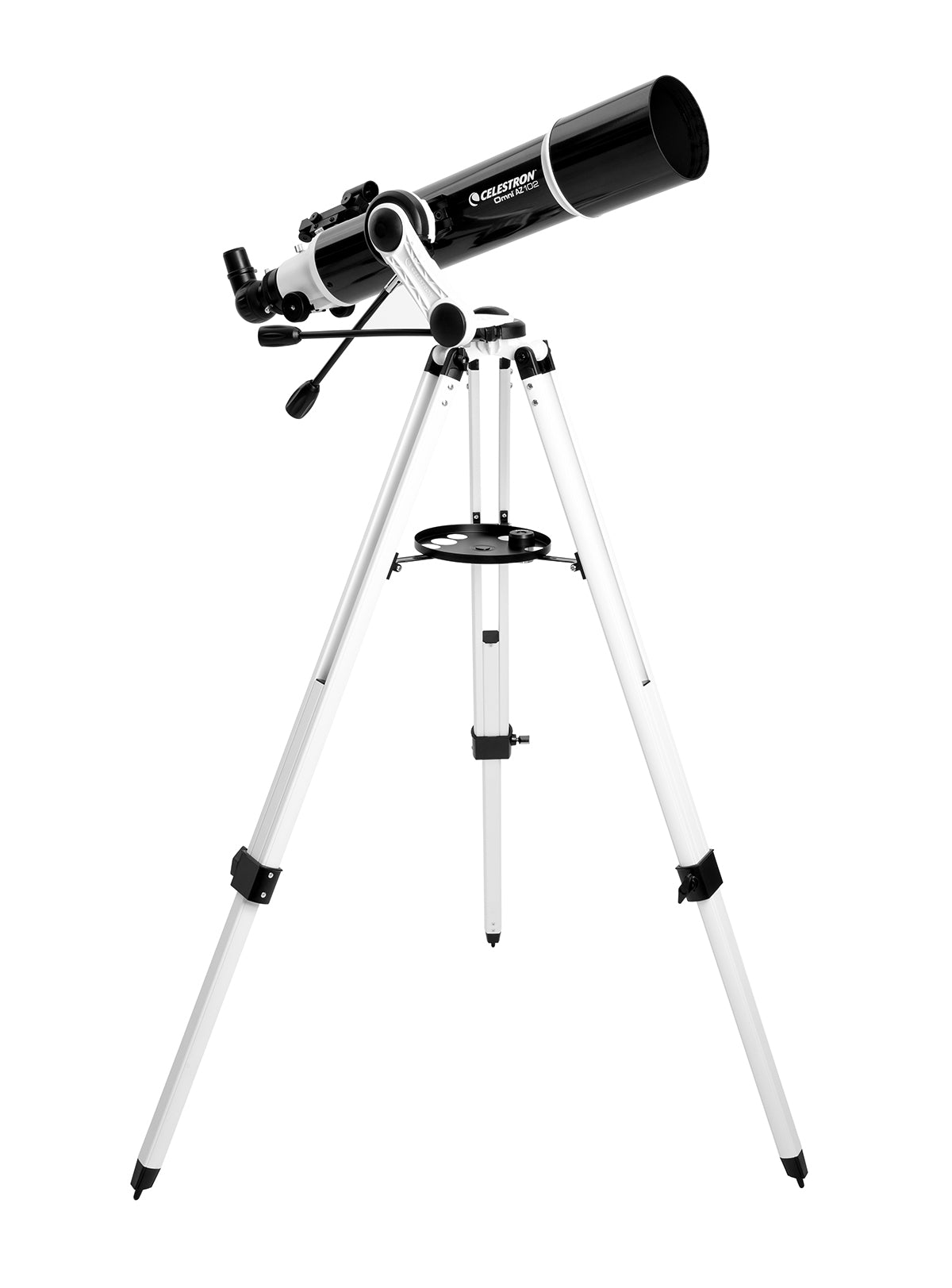 Omni AZ 102 Telescope with Smartphone Adapter and Bluetooth