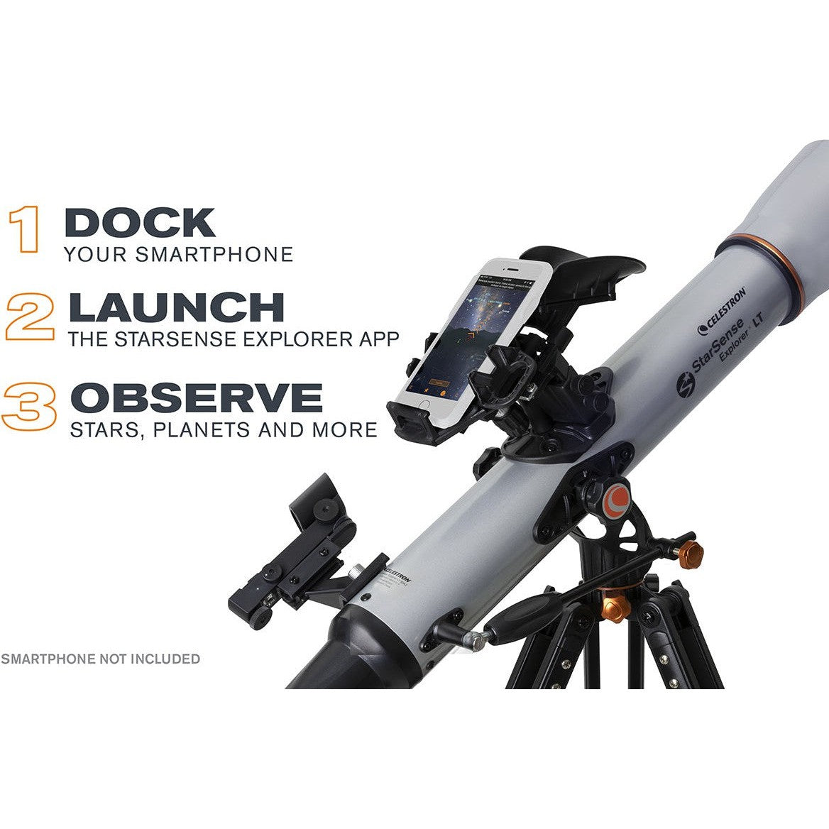 Used - StarSense Explorer LT 80AZ Smartphone App-Enabled Refractor Telescope