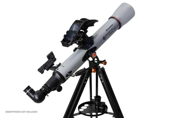 StarSense Explorer LT 80AZ Smartphone App-Enabled Refractor Telescope with Lens Cleaning Kit