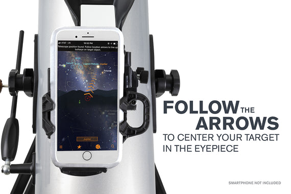 StarSense Explorer LT 114AZ Smartphone App-Enabled Newtonian Reflector Telescope