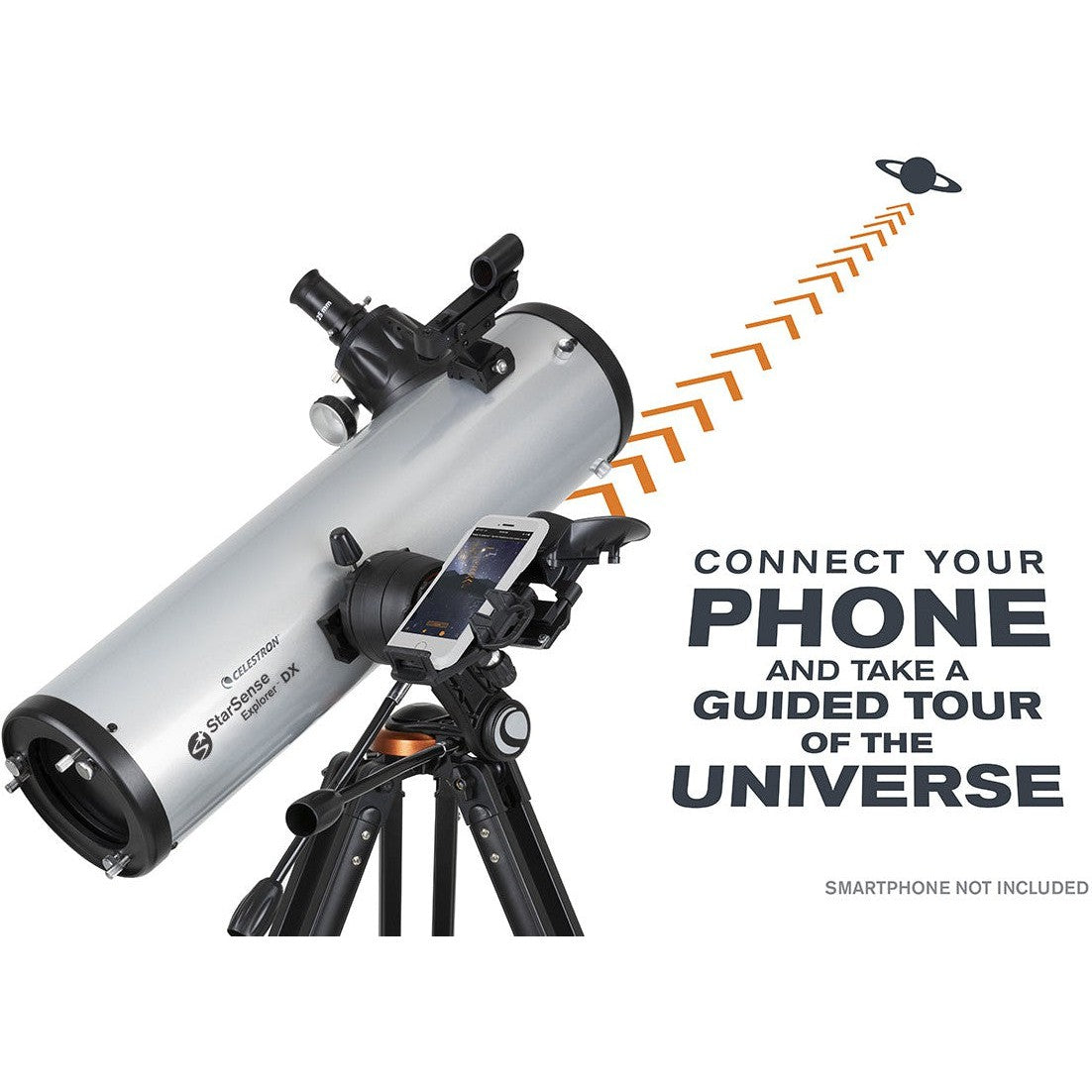 Celestron StarSense Explorer DX 130AZ Newtonian Reflector Telescope complete telescope kit