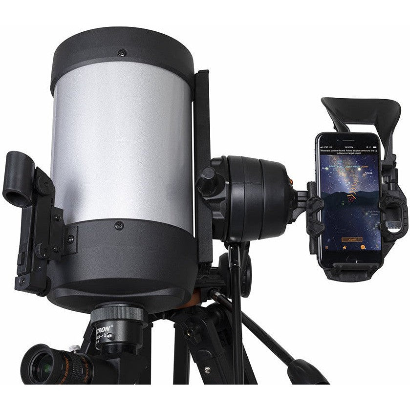 Manual altazimuth mount and tripod supplied with DX 5-inch SCT