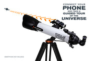 Popular Science by Celestron StarSense Explorer DX 100AZ Smartphone App-Enabled Refractor Telescope