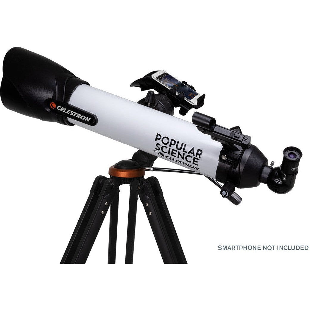 Popular Science by Celestron StarSense Explorer DX 100AZ Smartphone App-Enabled Refractor Telescope
