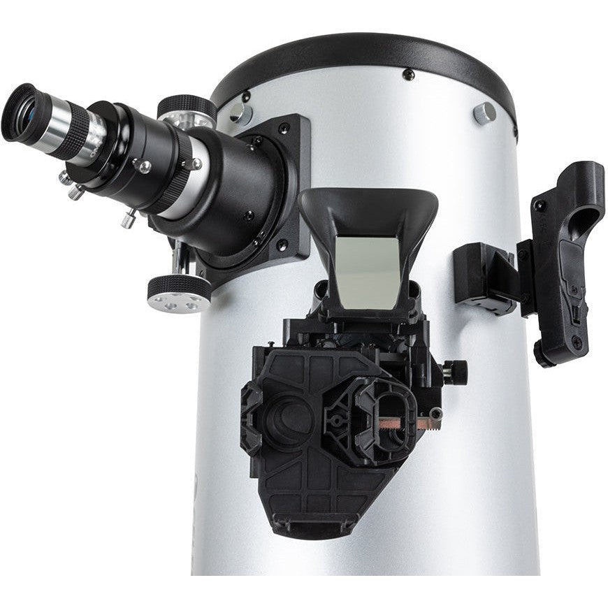 Two-inch Crayford focuser on the Celestron StarSense Explorer 10-inch Dobsonian