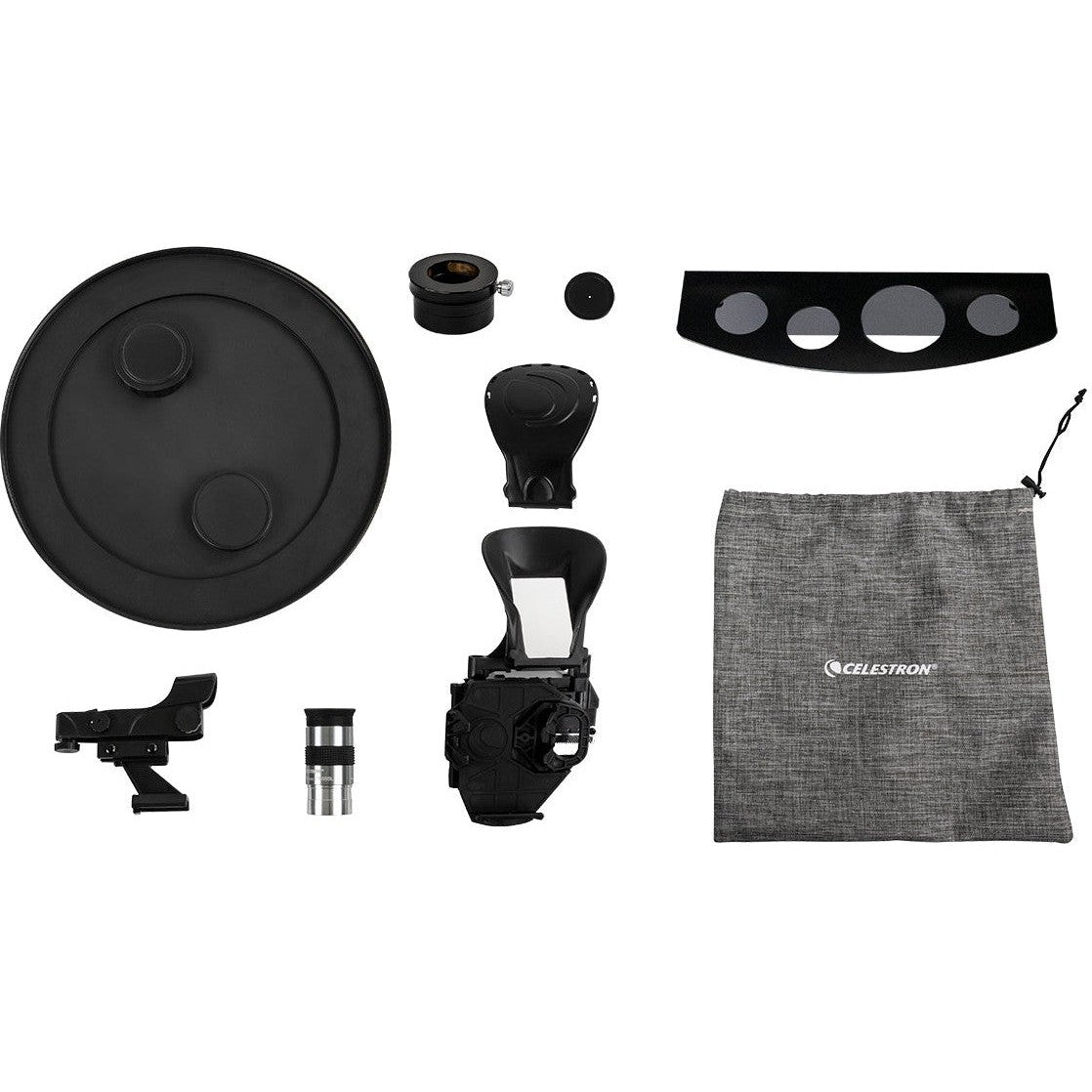 Components and accessories supplied with the Celestron StarSense Explorer 10-inch Dobsonian