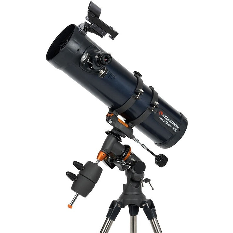 Celestron AstroMaster 130EQ-MD Motor Drive Telescope complete telescope and tripod