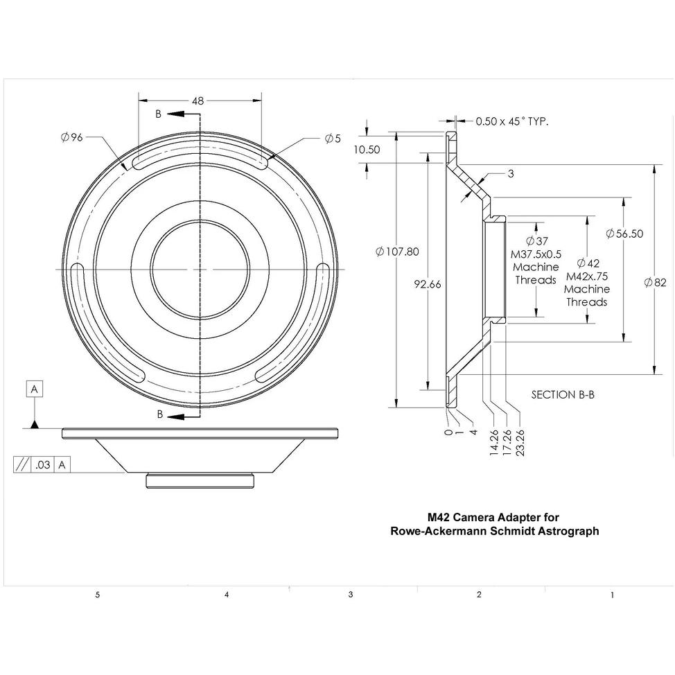 CGX-L 11" Rowe-Ackermann Schmidt Astrograph (RASA) Equatorial Telescope