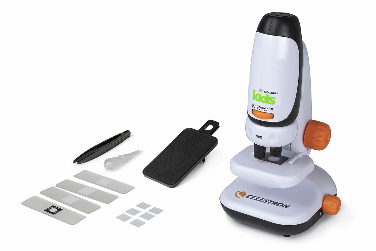 Celestron Kids Microscope with Smartphone Adapter