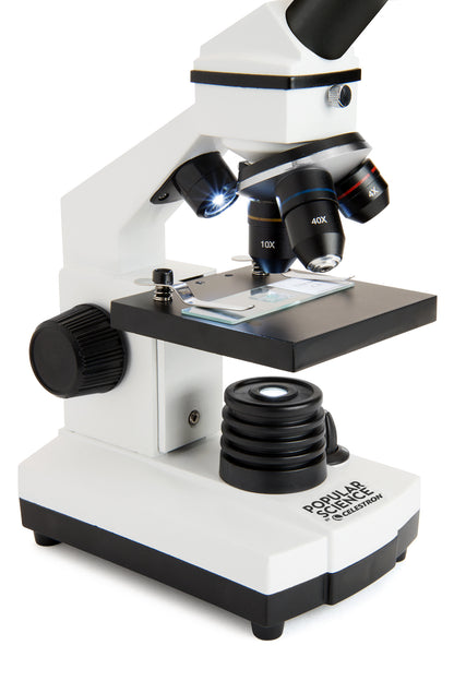 Used - Popular Science by Celestron Labs CM400 Compound Microscope