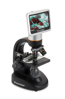 TetraView LCD Digital Microscope with 100 Slide Kit