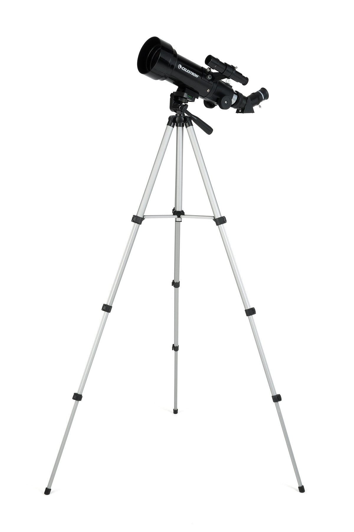 Travel Scope 70 tripod and accessory arrangement