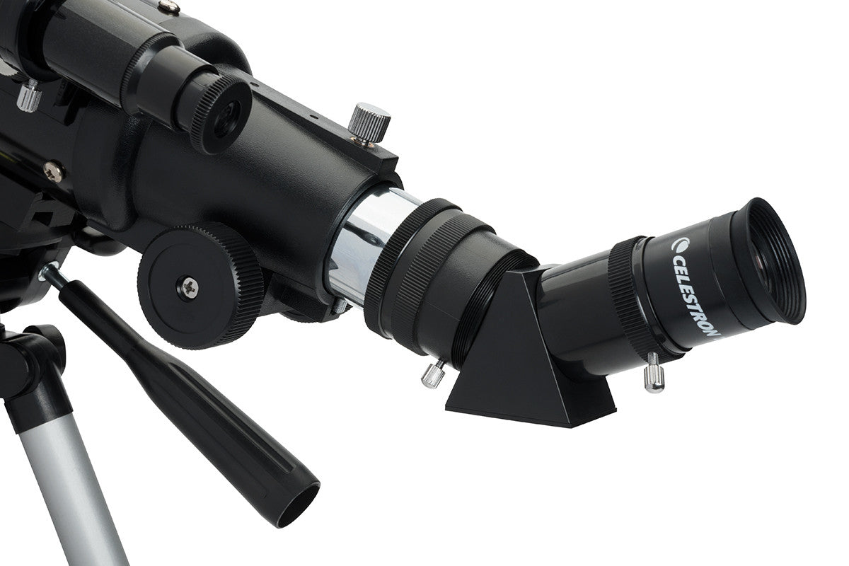 Travel Scope 70 optical tube and mount detail