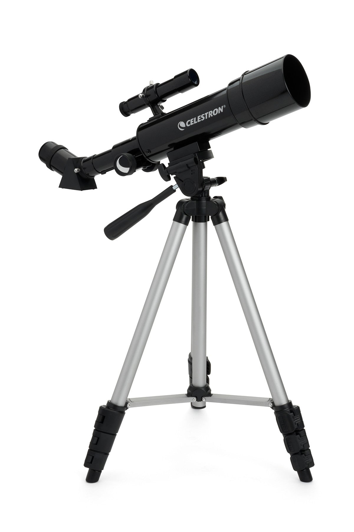 Travel Scope 50 optical tube and mount detail