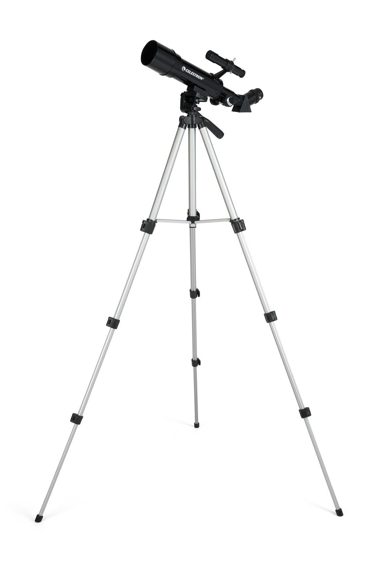 Travel Scope 50 tripod and accessory arrangement