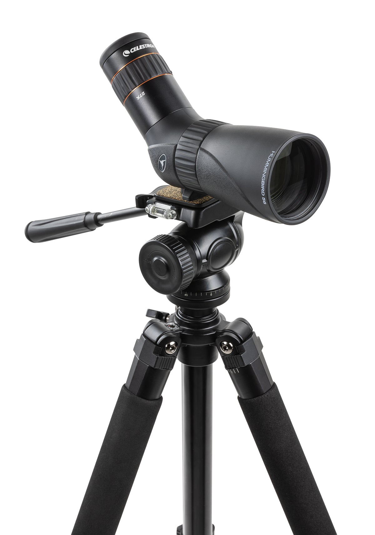Hummingbird 9-27x56mm Angled Zoom Micro Spotting Scope