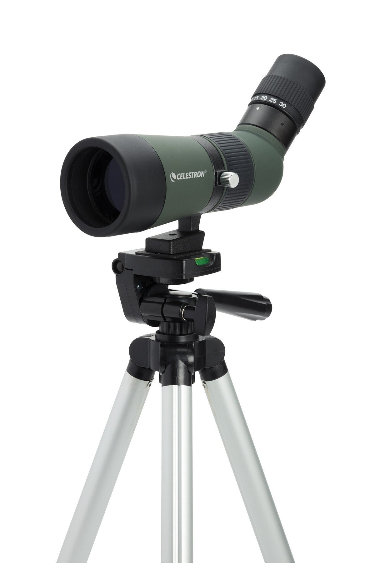 LandScout 10-30x50mm Zoom Angled Spotting Scope Backpack Kit | Celestron