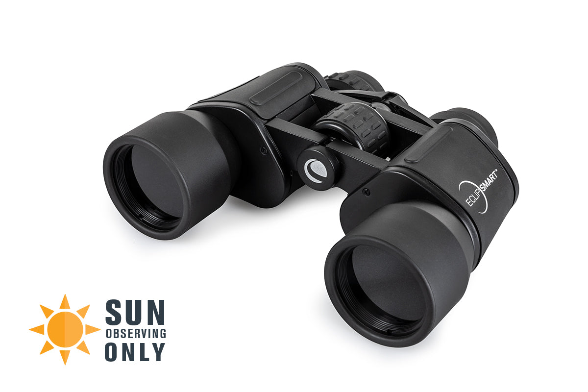 Celestron EclipSmart 10x42 Solar Binoculars complete product view