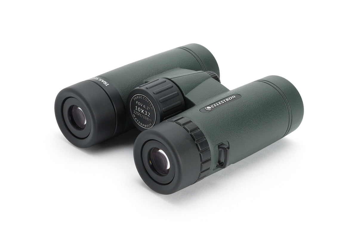 TrailSeeker 10x32mm Roof Binoculars (Green)