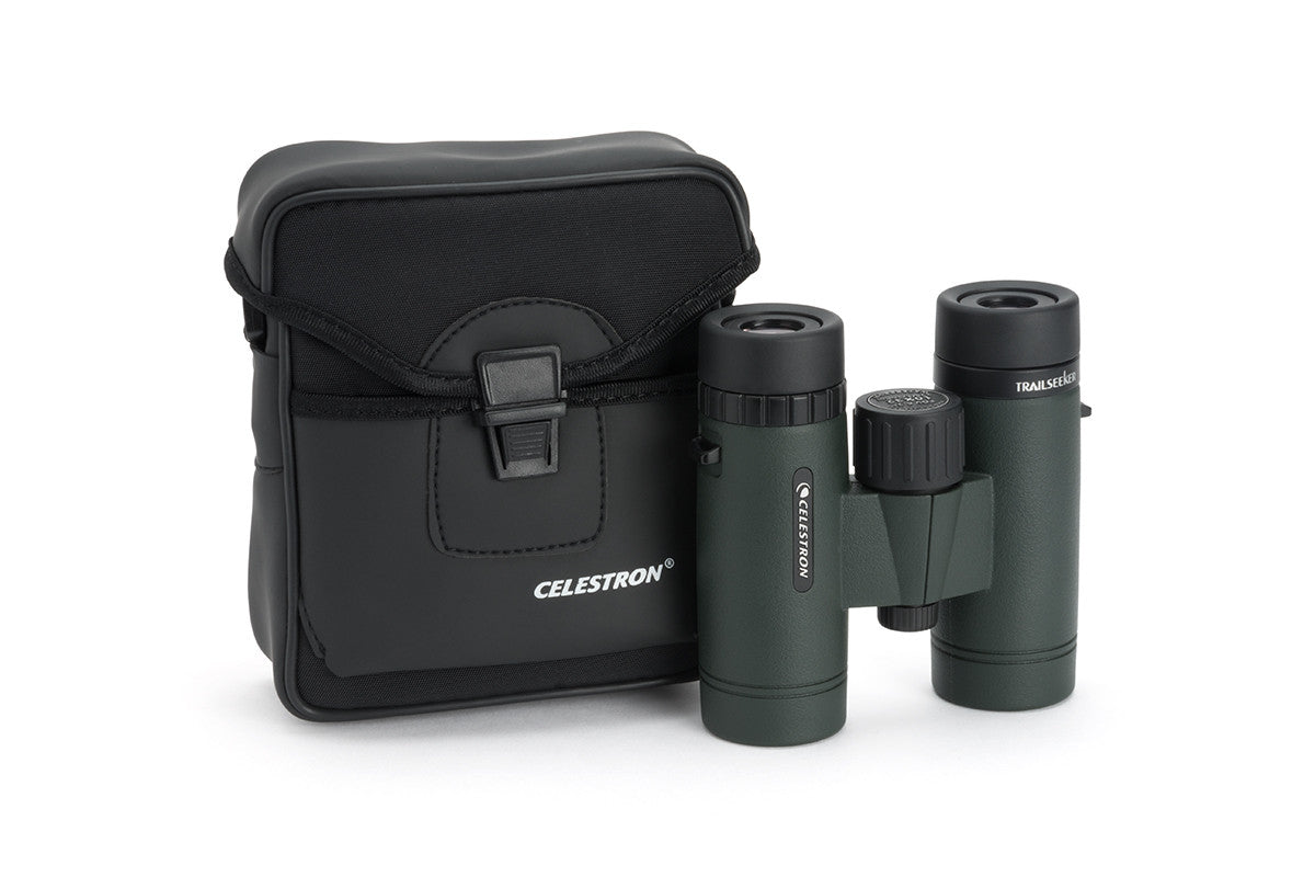 TrailSeeker 10x32mm Roof Binoculars (Green)