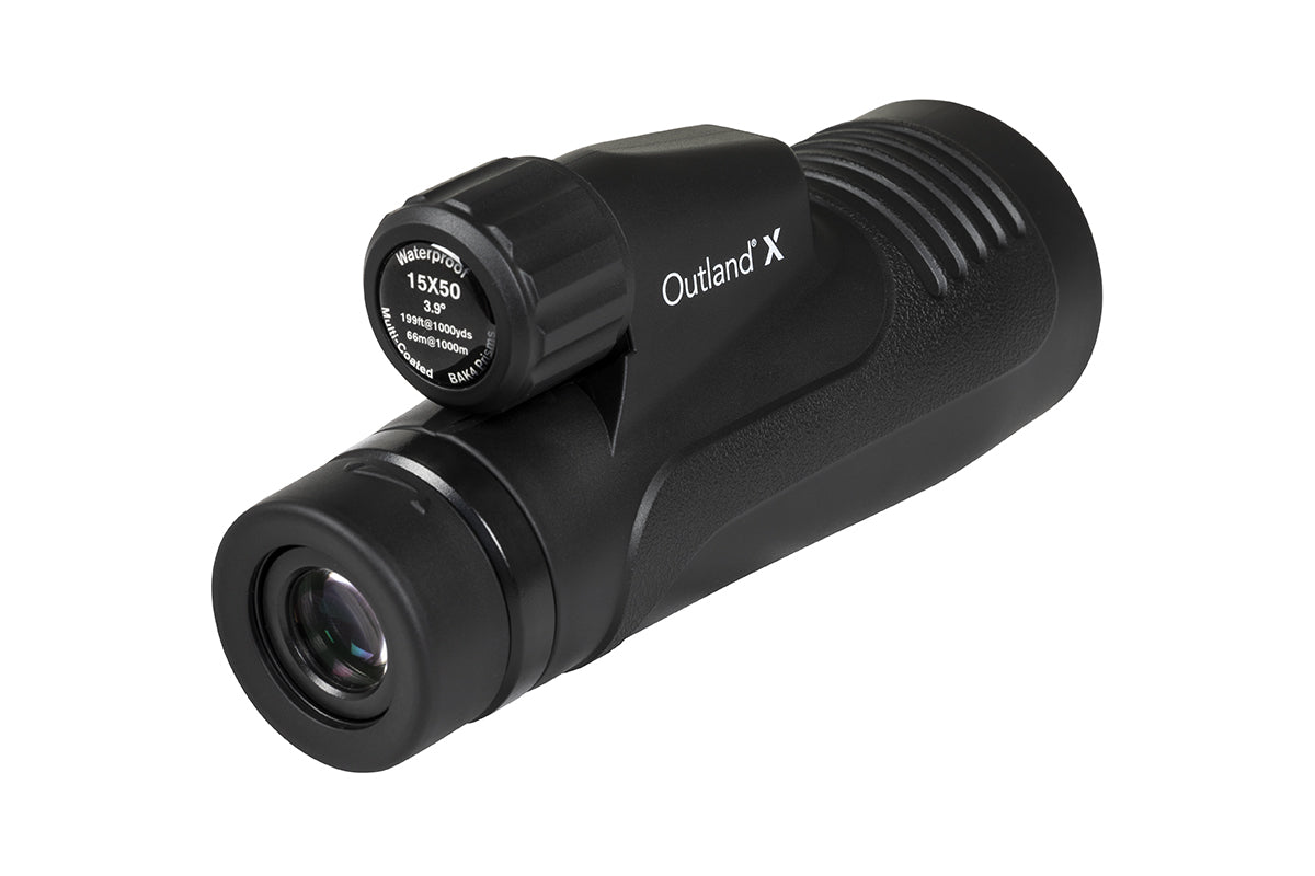 Outland X 15x50mm Monocular with Smartphone Adapter