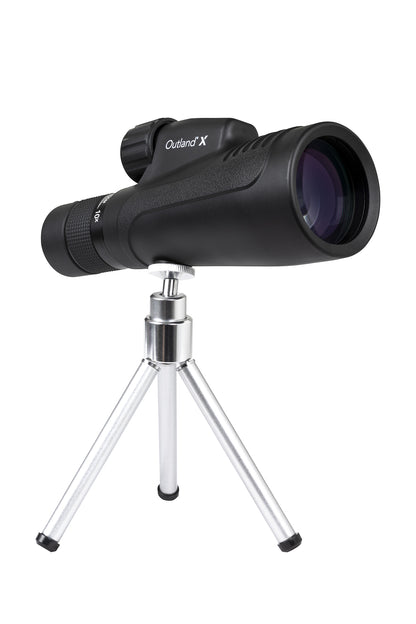 Outland X 10-30x50mm Zoom Monocular with Tripod