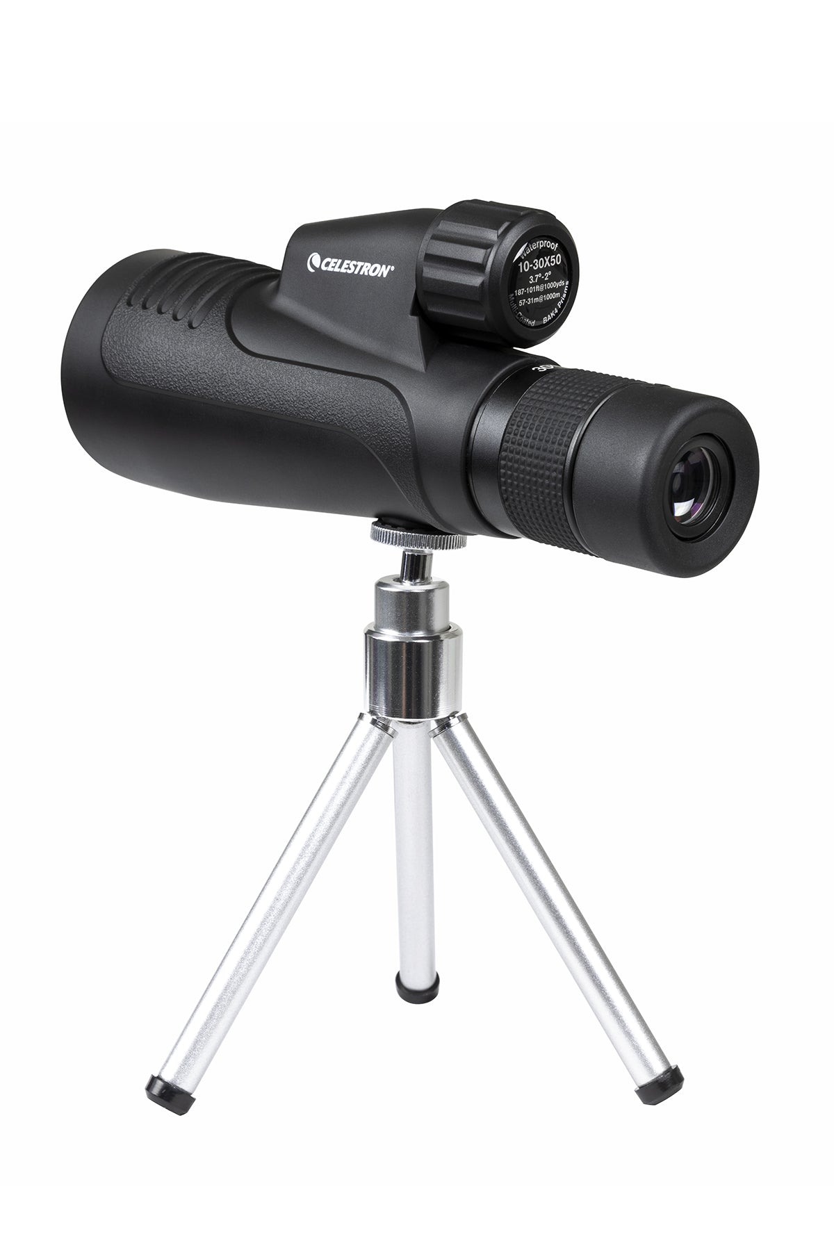 Outland X 10-30x50mm Zoom Monocular with Tripod – Celestron