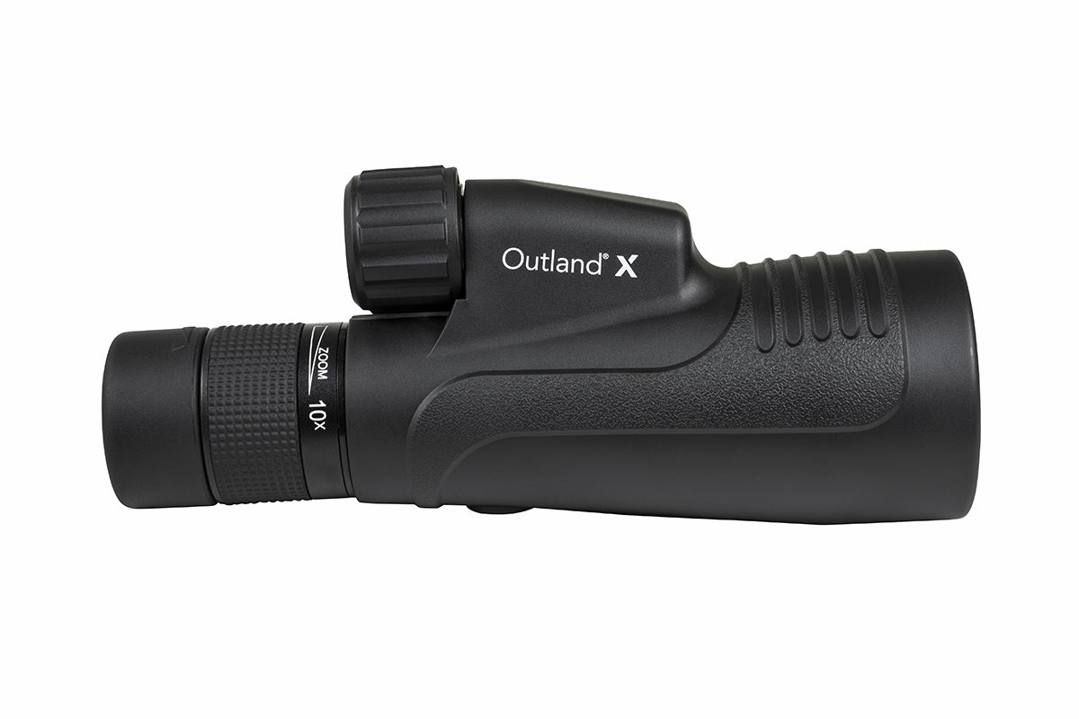 Outland X 10-30x50mm Zoom Monocular with Tripod