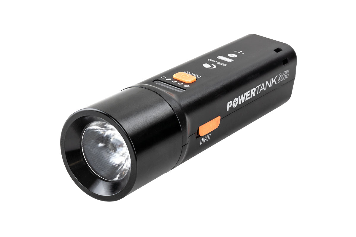 PowerTank Glow 5000 Red Flashlight/Charger