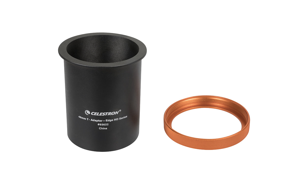 48mm T-Adapter for EdgeHD 9.25”, 11”, and 14” – Celestron