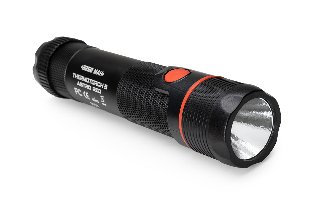astro rechargable flashlight Celestron Elements ThermoTorch 3 Astro Red