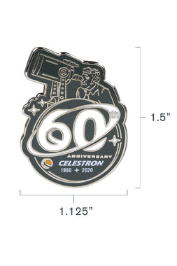 Celestron 60th Anniversary Commemorative Pin