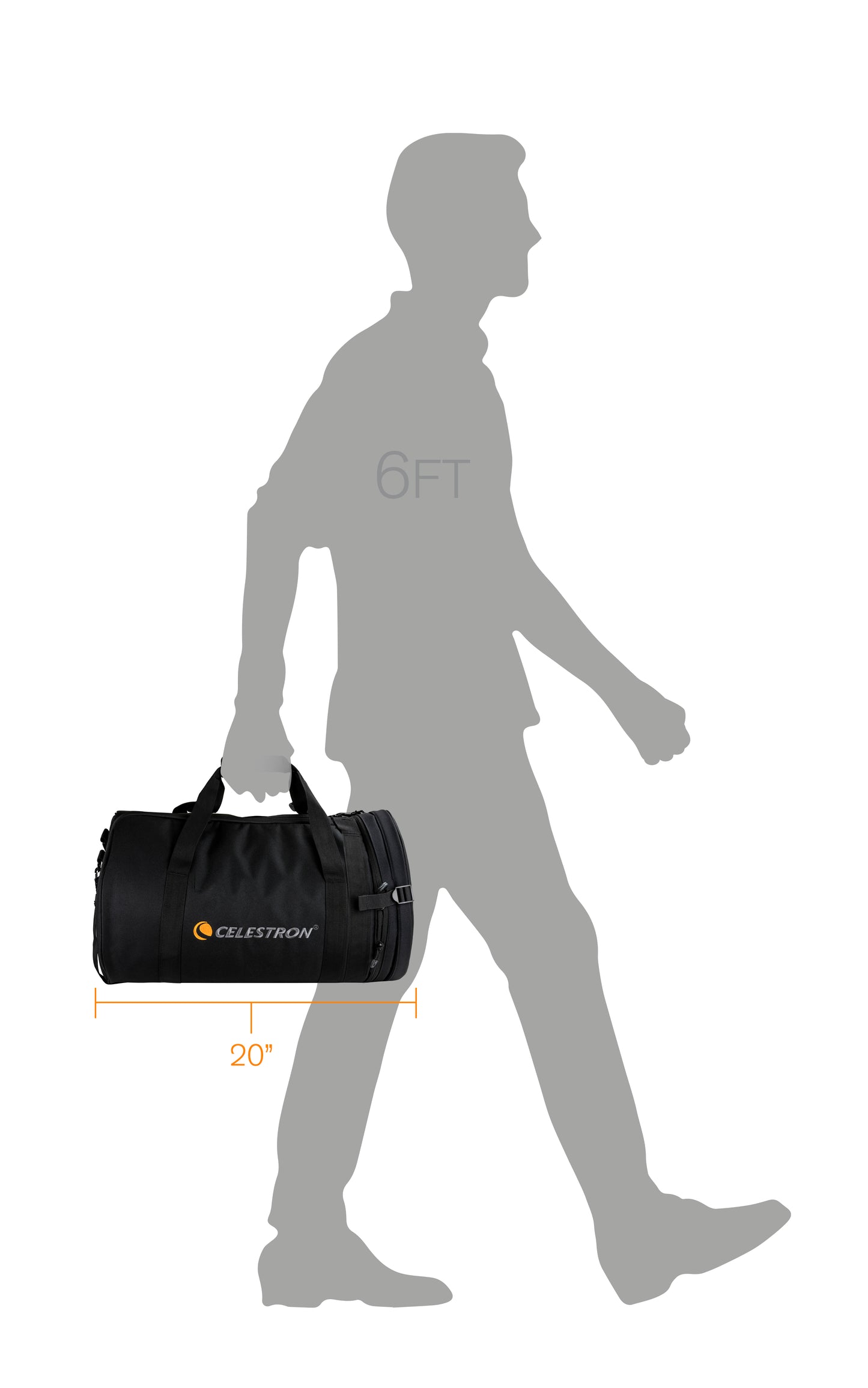 Padded Telescope Bag for 8" Optical Tubes