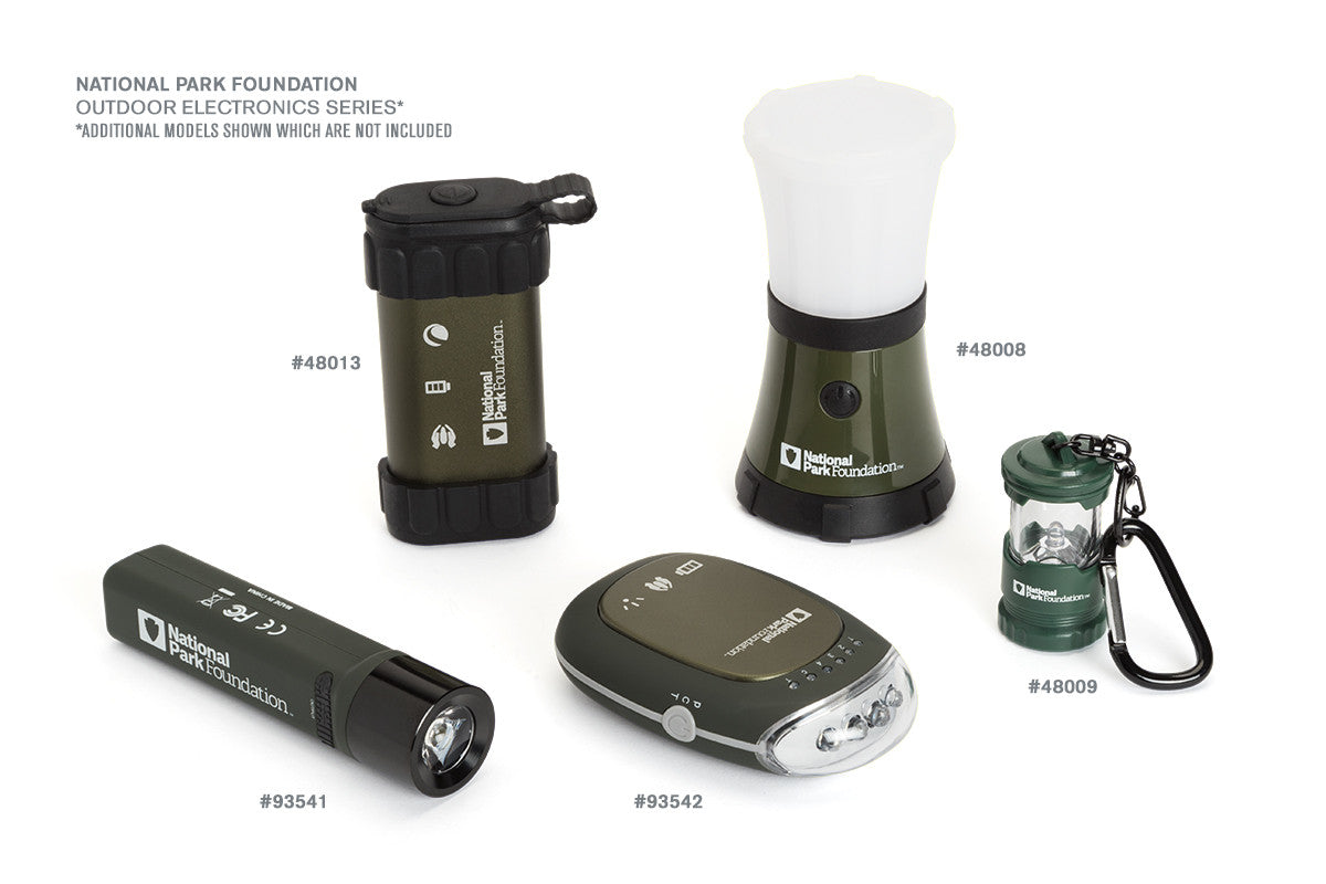 National Park Foundation Rechargeable Power Pack & LED Flashlight